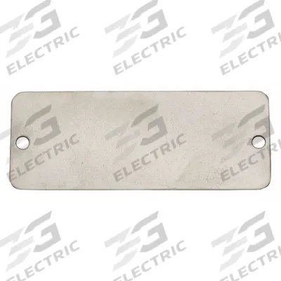 APPROVED VENDOR Blank Tag: Aluminum, Silver, 0.035 in Thick, Rectangle, 3 in x 1 in - General Purpose Blank Valve Tags