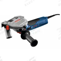 BOSCH Tuckpoint Grinder: 120V AC, 5 in Dia, 13 A, 9,300 RPM Max Speed, 15 5/16 in Overall Lg (MPN GWS13-52TG). Key specifications — attr1324918: (1) Spanner Wrench; attr1256153: BOSCH; attr1256155: 120V AC.