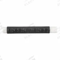 3M Shrink Tubing: 0.82 in I.D. Before Shrinking, 0.4 in I.D. After Shrinking, 8 in Lg, EPDM Rubber (MPN 42866). Key specifications — Color: Black; Material: EPDM Rubber.