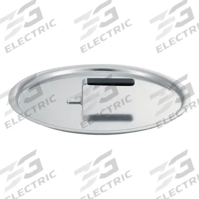 VOLLRATH Cover: 12 3/4 in Top Dia, Aluminum, Silver, Aluminum, NSF Certified, Natural - Covers