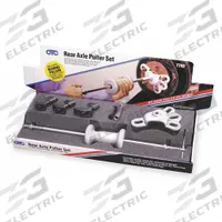 OTC Rear Axle Puller Set: (3) Rear Axle Bearing Pullers, 5 lb Slide Hammer/Puller Hook/Pulling Plate (MPN 7792). Key specifications — Includes: Pulling Plate; Brand: OTC.