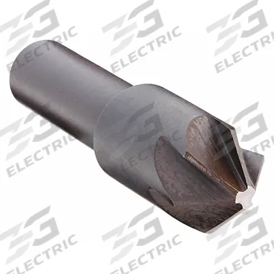 KEO Countersink: 82°, 6 Flute, 1 1/2 in Body Dia, 3/4 in Shank - Smooth-Finish Six-Flute Countersinks