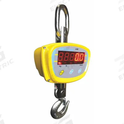 ADAM EQUIPMENT Crane Scale: 4,000 lb Wt Capacity - Imperial, 0.5 kg/1 lb, CE/FCC/UL - Crane Scales