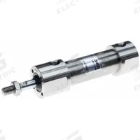 SMC Round Body Cylinder: 20 mm Bore, 20 mm Stroke, Non-Repairable, Stainless Steel, Basic Mounting (MPN CG5BN20SR-20). Key specifications — attr1122958: Rotating Rod; attr942235: Stainless Steel; attr942202: SMC; attr942209: Aluminum; attr942227: Basic; attr942243: CG5.
