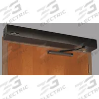 RECORD Door Operator: Low Energy, Heavy Duty, 45 in Lg, 5 1/8 in Wd, 4 1/8 in Ht, Bronze (MPN WL-110-45). Key specifications — Compatible with Brand: Universal; Compatible with Series: Universal; Energy Source: Electromechanical; Performance Grade: 1 - Heavy Duty; Power Level: Low Energy; Brand: RECORD; Ligature Resistance: Not Ligature-Resistant; Finish: Dark Bronze Painted.