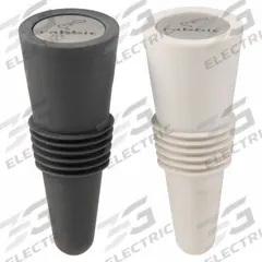 RABBIT Bottle Stoppers: Wine Bottles, Assorted (MPN W6119N). Key specifications — Material: SRS Rubber/Stainless Steel; Brand: RABBIT; Color: Assorted; Product Type: Bottle Stoppers; For Use With: Wine Bottles.