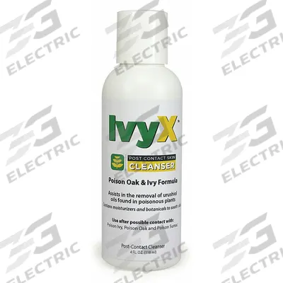 APPROVED VENDOR Post-Contact Cleanser: Lotion - Poison Ivy, Oak & Sumac Post-Contact Cleansers