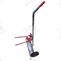 DAYTON Furniture Hand Truck: 200 lb, 1 Desks Supported, Single-Handle, Gray, 8 in Wheel Dia., Rubber (MPN 30F043). Key specifications — attr1345127: Gray; attr1345163: DAYTON.