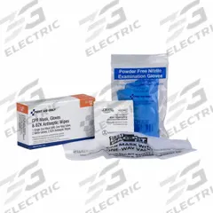 FIRST AID ONLY CPR Mask: 1 People Served, Adult, Disposable, Box Case Type (MPN 21-008). Key specifications — Disposability: Disposable; Case Type: Box; Includes: CPR Face Shield; Case Material: Metal; Brand: FIRST AID ONLY; Patient Type: Adult; Product Type: CPR Mask.