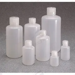 NALGENE Storage Bottle: LDPE, 1 fl oz, 30 mL, Natural, 20 mm Screw Closure Size, Closure Included (MPN 2003-0001). Key specifications — Body Color: Natural; Closure Attached: Attached; Brand: NALGENE; Pre-Cleaned: None; Closure Included: Yes.