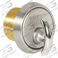 SARGENT Lockset Core Housing: Mortise, Conventional Core Cylinder, Core Included, Uncombinated (MPN 124-41-101 26D). Key specifications — Brand: SARGENT; Lock Assembly Type: Mortise; Cylinder Core Type: Conventional Core Cylinder; Includes: No. 97 Cylinder Rosette; Includes Core: Core Included; Keyway Type: Sargent; Number of Pins: 0.