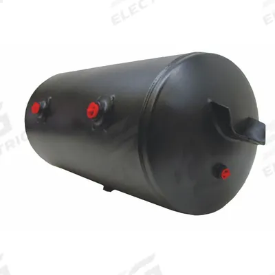 VELVAC Air Tank: 12.33 gal Tank Capacity, 125 psi Max Op Pressure, Horizontal - Vehicle Mounted Air Tanks