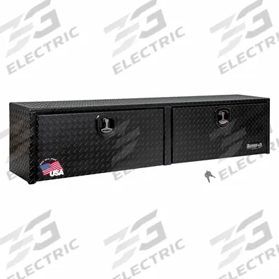 BUYERS PRODUCTS Top Sider: Topside Truck Box, Double Drop-Down Doors Lid - Double Drop-Down Door Topside Boxes