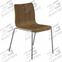 HON Shell Chair: Laminate, Steel Frame, Seat Color Pinnacle, Frame Color Silver, Armless (MPN HRUCK1L.PINC.PR8)