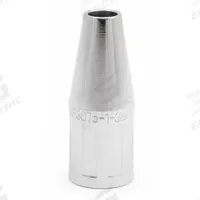 LINCOLN ELECTRIC Nozzle: 3/8 in, Tapered, Flush, Threaded, Flush (Fixed) (MPN KP3075-1-38F). Key specifications — Manufacturer Part Number: KP3075-1-38F; Nozzle to Tip Relationship: Flush; For Contact Tip Series: Magnum Pro 350A; Brand: LINCOLN ELECTRIC.