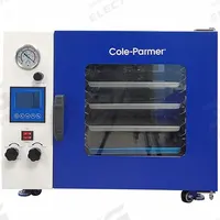 COLE-PARMER Vacuum Oven: Vacuum, 0.88 cu ft Capacity, 100°C Max Temp, 550 W Watt, 1.7 cu ft Volume (MPN 5241122). Key specifications — attr1027177: 120V AC; attr1027180: COLE-PARMER; attr1027172: +/-10%.