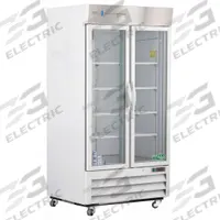 Controlled Room Temperature Cabinet: 115 V, 20°C to 25°C, 39 5/8 in Overall Wd, 34 3/4 in Overall Dp (MPN CRT-ABT-HC-S36G). Key specifications — Brand: AMERICAN BIOTECH SUPPLY; Voltage: 115 V; Includes: (8) Adjustable Shelves; Door Hinge: Right Hinge.