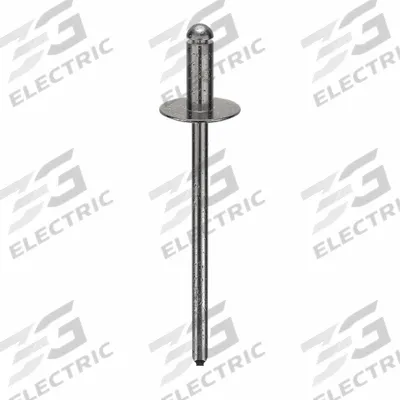 POP AVDEL Blind Rivet,1 41/68" L,0.122" dia,PK500: Inch, 1 39/64 in Overall Lg, 5/16 in Body Lg - Large Flange Blind Rivets