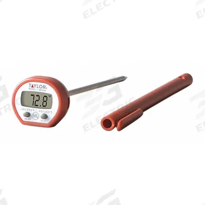 TAYLOR Digital Thermometer: -40°F to 302°F /-40°C to 150°C, ±2°F, 0.1°F /0.1°C - NSF-Rated Digital Pocket Thermometers