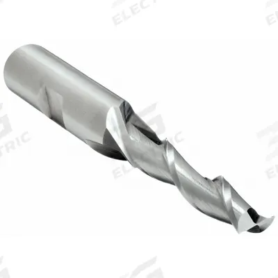 CLEVELAND Square End Mill: High Speed Steel, 2 Flute, 1/4" Mill Dia, 1/2" LOC - General Purpose High-Speed Steel Square End Mills