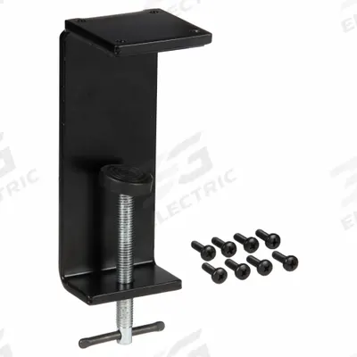 WALDMANN Table Clamp: 5.3 in Clamping Capacity, Black, Table Clamp - Accessories & Replacement Parts for Magnifier Lights