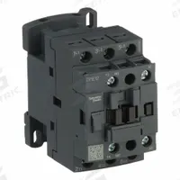 SCHNEIDER IEC Magnetic Contactor: Non-Reversing, 3 Poles, 3NO Contacts, 12 A, 120V AC Coil (MPN DPE12G7). Key specifications — Brand: SCHNEIDER; Integrated Surge Suppression: No.