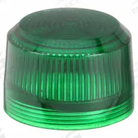 EATON Pilot Light Lens: 30 mm Panel Mounting Hole Dia, Green, Fresnel, Incandescent/LED, 10250T (MPN 10250TC2N). Key specifications — Brand: EATON; Compatible with Series: 10250T; Lens Material: Plastic.
