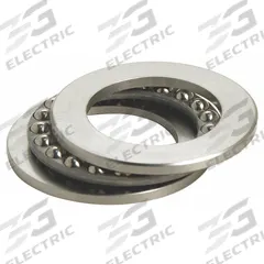 TRITAN Ball Thrust Bearing: EW1/4, 1/4 in Bore Dia, 41/64 in Outside Dia, 0.25 in Overall Wd, Flat. Key specifications — Thrust Bearing Type: Separable Ball Thrust Bearing; Ball Material Grade: AISI 52100; System of Measurement: Inch; Bearing Industry Number: EW1/4; Cage Material: Polymer; Maximum Speed: 18,000 RPM Oil; Brand: TRITAN; Bearing Series: EW Series.