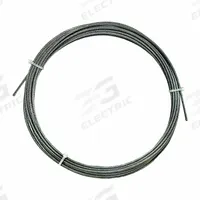 APPROVED VENDOR Wire Rope: Stainless Steel, 7 x 19, 96 lb Working Load Limit, 100 ft Overall Lg (MPN 2TAZ1). Key specifications — End Type: Plain; Brand: APPROVED VENDOR.