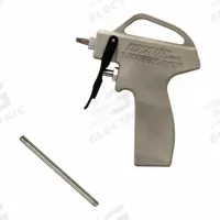 EXAIR Safety Air Gun with extension: Ergonomic Grip, Cast Aluminum, 1/4 in Female NPT, Straight (MPN 1698SS-18). Key specifications — attr1328526: Cast Aluminum; attr1328500: 1110SS Air Nozzle; attr1328508: EXAIR; attr1328515: No; attr1328533: Yes.