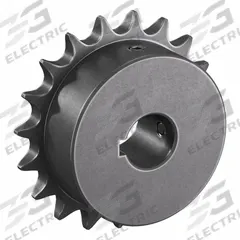 TRITAN Roller Chain Sprocket: 08B, For 1/2 in Chain Pitch, 20 mm Bore Dia, 19 Teeth, Steel (MPN 08BS19H X 20). Key specifications — Brand: TRITAN.