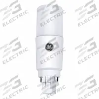 GE LAMPS Ballast Bypass LED: Type B, 2-Pin (GX23-2), PL-C, LED, 2700K, 800 lm Light Output (MPN LED8BGX23-2-O/827). Key specifications — Brand: GE LAMPS; Bulb Designation: LED8BGX23-2-O/827; Dimmable: No; Color Temperature: 2700K.