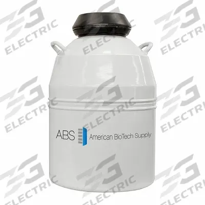 AMERICAN BIOTECH SUPPLY Cryogenic Canister: 33 L Capacity, 18 1/4 in Overall Dia - Cryogenic Storage Cannisters
