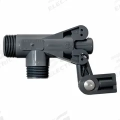 KERICK Float Valve Assembly: For Water Media, Angle Valve Body, Float Valve Body, Horizontal Piping (MPN PS100SS). Key specifications — Mounting: Horizontal Piping; Standards: Standard 169; Arm Adjustability: Adjustable; Connection Gender - Side 1: Male; Connection Gender - Side 2: Male; Brand: KERICK; Connection Type - Side 1: NPT; Connection Type - Side 2: NPT.