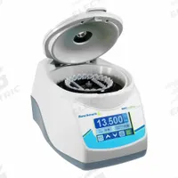 BENCHMARK SCIENTIFIC Centrifuge: C2417, Micro, 12 x 2 mL/16 x 0.2 mL/24 x 1.5 or 2 mL/8 x 5 mL. Key specifications — Rotor Type: Angled; Brand: BENCHMARK SCIENTIFIC; Capacity: 24 x 1.5 or 2 mL; Manufacturer Part Number: C2417; Voltage: 115/230V; Display Type: Digital; For Use With: Cryo Vials; Mounting Type: Micro.