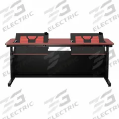 VERSADESK Standing Desk: Cherry, Wood, 72 in Overall Wd, 30 in Overall Dp, 36 in Max Desktop Ht (MPN RST7230-BC). Key specifications — Frame Color: Black; Frame Material: Laminate; Brand: VERSADESK; Desktop Color: Cherry; Desktop Material: Wood.
