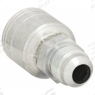 AEROQUIP Hydraulic Crimp Fitting: Steel x Steel, Straight, -10 For Hose Dash Size - Aeroquip Crimp Hydraulic Hose Fittings with JIC Connection
