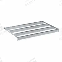 NEW AGE INDUSTRIAL Shelf: 36 in x 24 in, Ventilated Shelf, 1,100 lb Shelf Capacity, 13 ga, Silver (MPN C2436HD). Key specifications — Color: Silver; Brand: NEW AGE INDUSTRIAL.