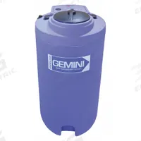 PEABODY ENGINEERING Storage Tank: Double Wall, Vertical, 40 gal, Closed Top, 1/4 in Wall Thick (MPN 01-29775). Key specifications — attr1188134: LLDPE; attr1188139: PEABODY ENGINEERING.
