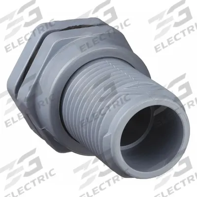 HAYWARD Bulkhead Tank Fitting: CPVC Body, 3 in Female Socket Inside - CPVC Through-Wall Fittings