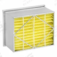 GRAINGER Rigid Cell Air Filter: 20 in x 24 in x 12 in, Synthetic, Single Header, MERV 14 (MPN 4YVC7). Key specifications — Brand: GRAINGER; Gasket Location: None; Frame or Header Material: Galvanized Steel; Media Material: Synthetic.