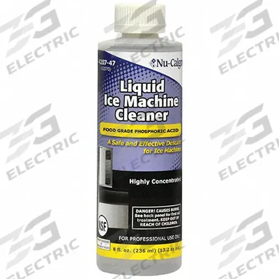NU-CALGON Ice Machine Cleaner: 8 oz Size, Cleaner, Liquid - Ice Machine Cleaners & Descalers