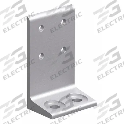 80/20 Floor Mount: 15 Series, Aluminum, 3 in x 2 in x 5 in, Drop-In, Triple - Floor Mounts