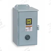 Motor Starter Enclosure: 12 Rated NEMA Enclosure, 16 in x 8.13 in x 9.28 in (MPN 9991SDA11). Key specifications — Brand: SQUARE D; Compatible with Series: 2 to 4 Pole NEMA Contactors and Starters from 8502SD; Starter Style: NEMA.