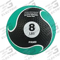 CHAMPION SPORTS Medicine Ball: 9 in Overall Dia, Green, 8 lb (MPN PRM8). Key specifications — attr989247: Green; attr991485: CHAMPION SPORTS.