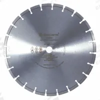 HUSQVARNA Diamond Saw Blade: Granite/Reinforced Concrete, 18 in Blade Dia., 1 in Arbor Size, Wet (MPN F620C-18). Key specifications — attr1097734: Wet; attr1097738: Large Flat Saw; attr1097751: HUSQVARNA.