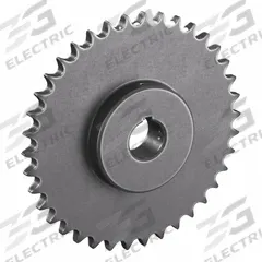 TRITAN Roller Chain Sprocket: 60, For 3/4 in Chain Pitch, 1 1/2 in Bore Dia, 38 Teeth, Steel (MPN 60BS38 X 1 1/2). Key specifications — Brand: TRITAN.