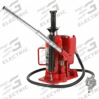 AMERICAN FORGE & FOUNDRY Bottle Jack: Steel, Air/Mechanical, 12 ton Load Capacity, 6 3/4 in Min Ht (MPN 5512B). Key specifications — Brand: AMERICAN FORGE & FOUNDRY; Body Material: Steel.