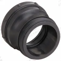 APPROVED VENDOR Liquid Storage Container Adapter: 2 in x 2 in, 2 in F NPT Inlet, Plastic, Black (MPN A2FNPTQD2-E). Key specifications — attr1189514: APPROVED VENDOR; attr1189522: Black; attr1189530: EA; attr1189539: Plastic.