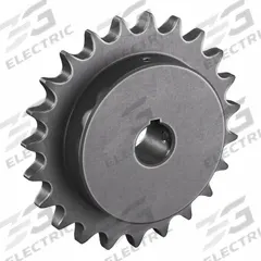 TSUBAKI Single Strand Sprocket: 60, For 3/4 in Chain Pitch, 1 in Bore Dia, 23 Teeth, Steel (MPN 60B23F-1). Key specifications — Brand: TSUBAKI.